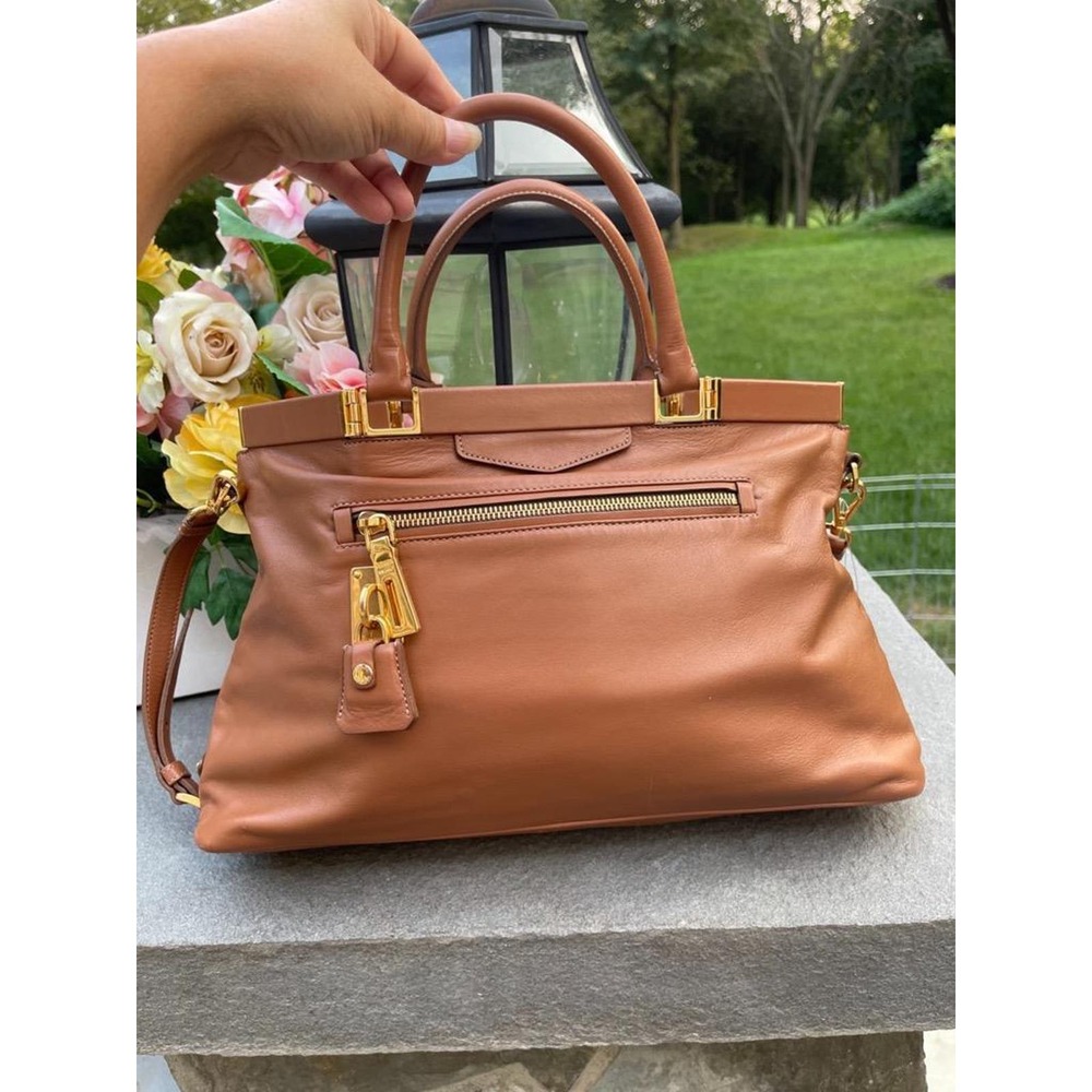 Prada Bn1862 Sughero Soft Calf Leather Frame Handbag/purse (pu1300 - Picture 2 of 12